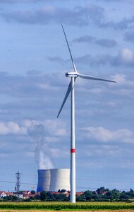 Radiation nuclear power wind power photo