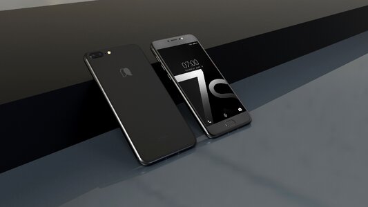 Phone gray computer gray phone