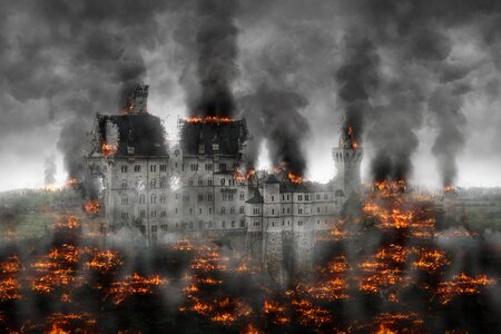 Explosive end of days world war