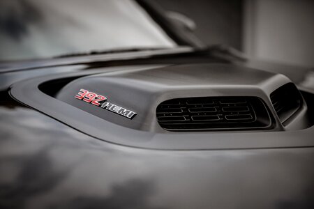 392 hemi hood