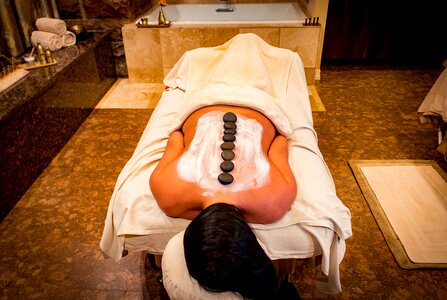 Spa massage relax photo