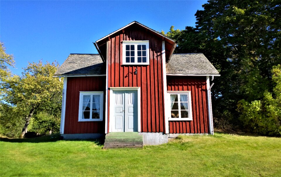 Torp old house roof photo