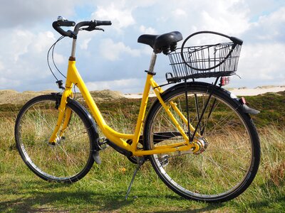 Cycle bicycle basket post bike