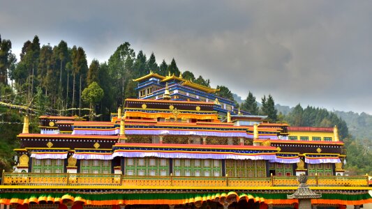Sky monastery buddhist