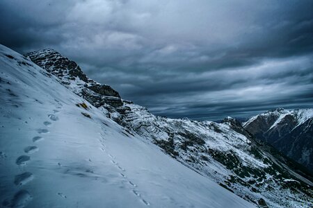 November mountains austria