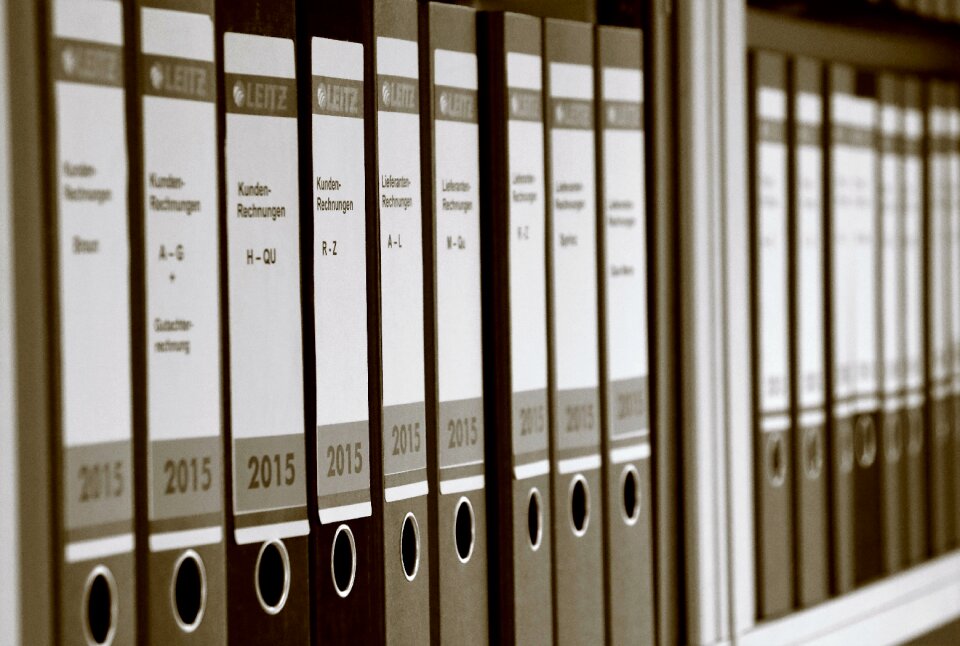 Folder files aktenordner