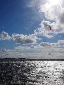Steering kite sailing sporty sport photo