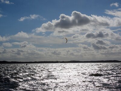 Steering kite sailing sporty sport photo