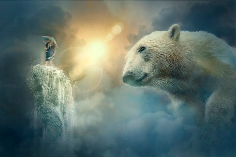 Fantasy sky lighting