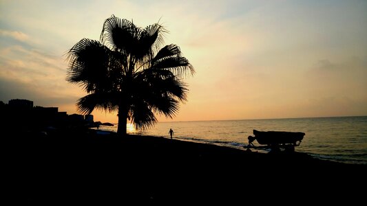 Landscape marine water