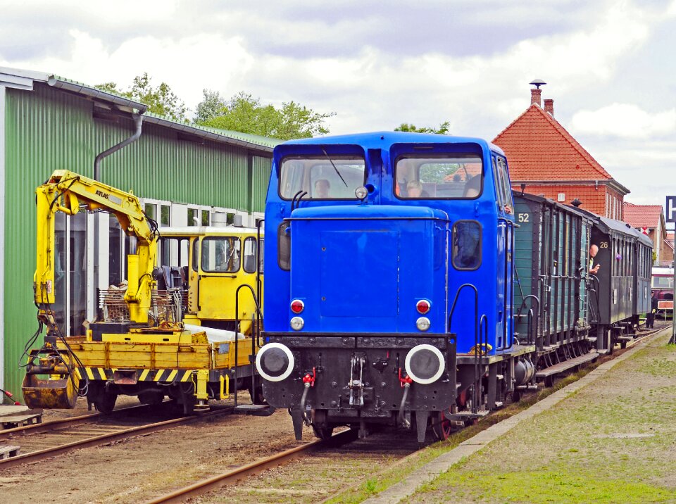 Baltic sea train railway