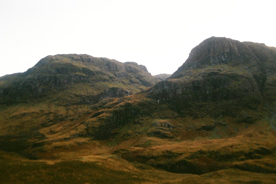 Mountains hills cliffs