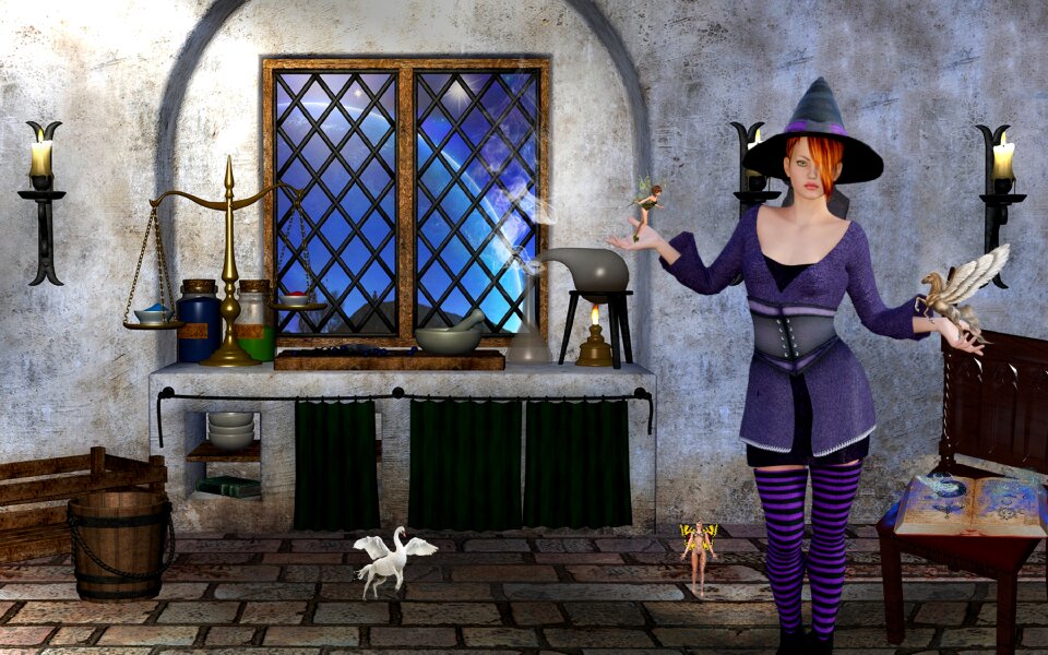Conjure witch hat the witch