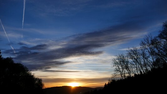 Sun sky clouds