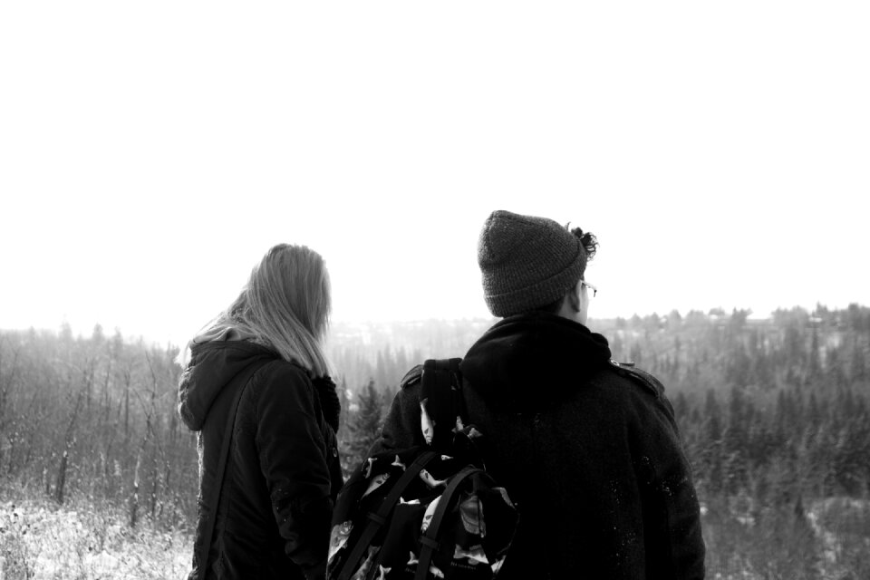 Outdoors winter cold