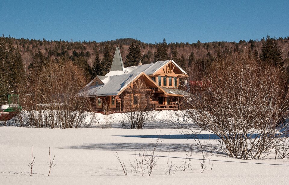 Irkutsk chalet taiga