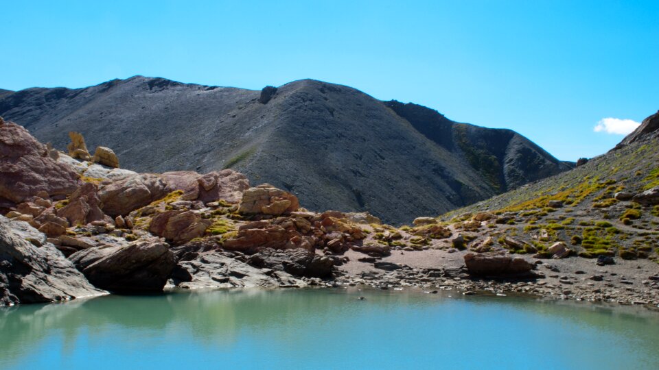 Landscape nature rock photo