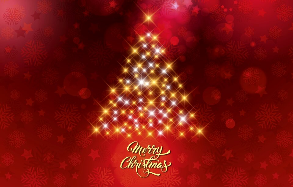 Background christmas decorations advent