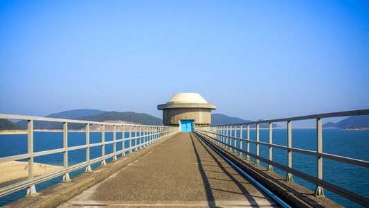 Sea nature blue sky