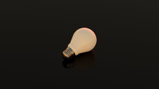 Lamp electricity energy