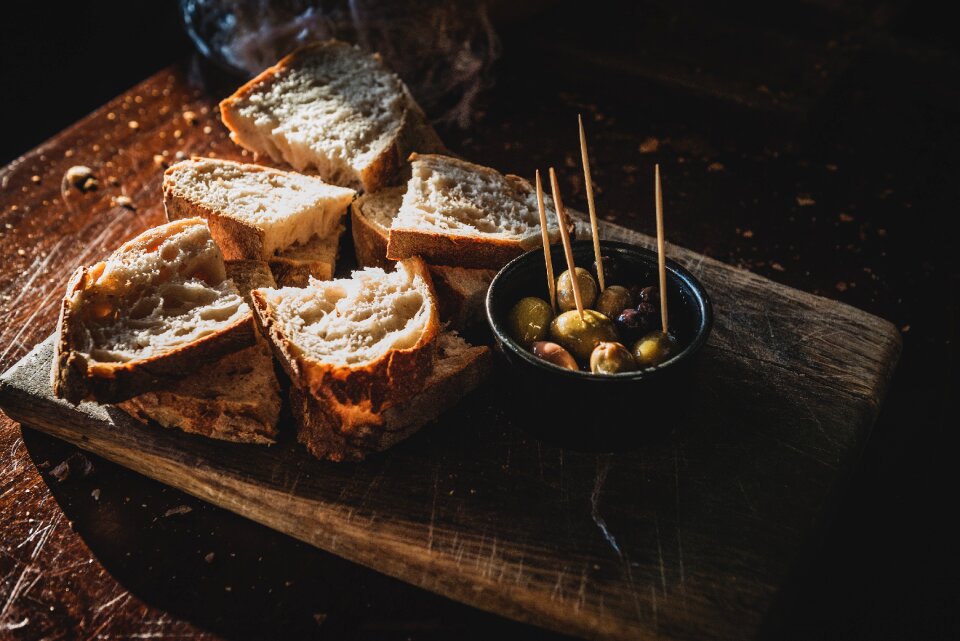 Bread gray food brown bread
