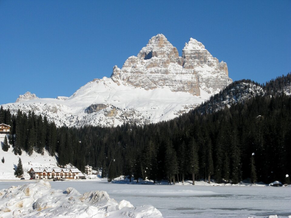 Dolomites cadore mountain photo