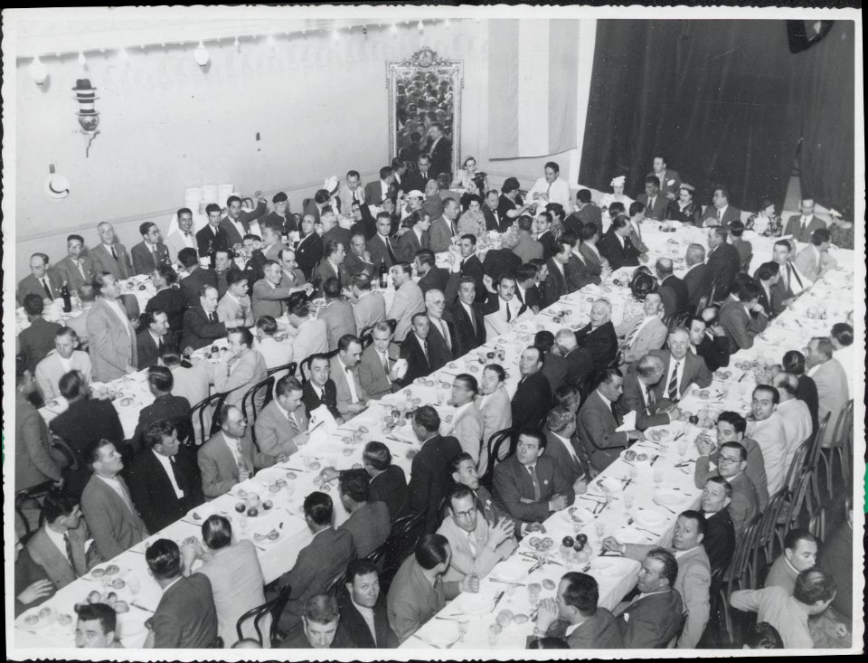 "En reverso: "Banquete de Mendoza""