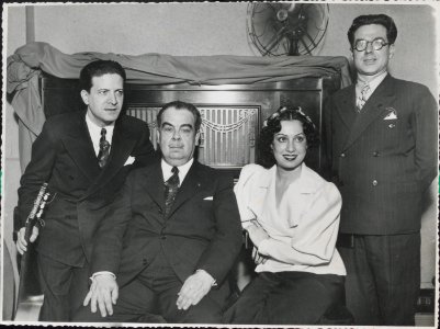 "Manuel Blasco Garzón, retrato de grupo."