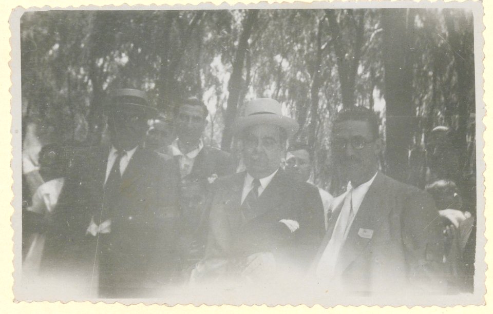 "Manuel Blasco Garzón, retrato de grupo"