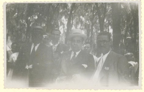 "Manuel Blasco Garzón, retrato de grupo"