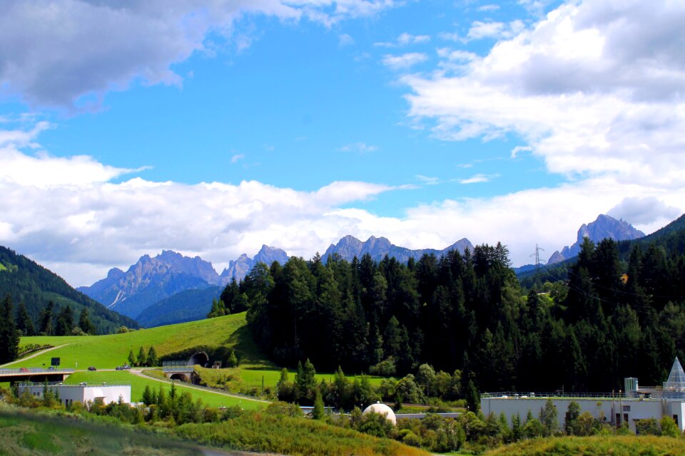 Panoramic nature landscape