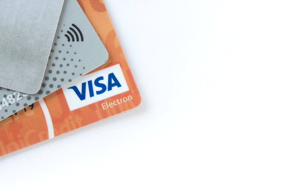 Plastic cards money finances