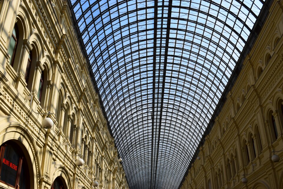 Moscow ceiling architecture