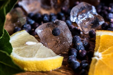 Food vitamins ice