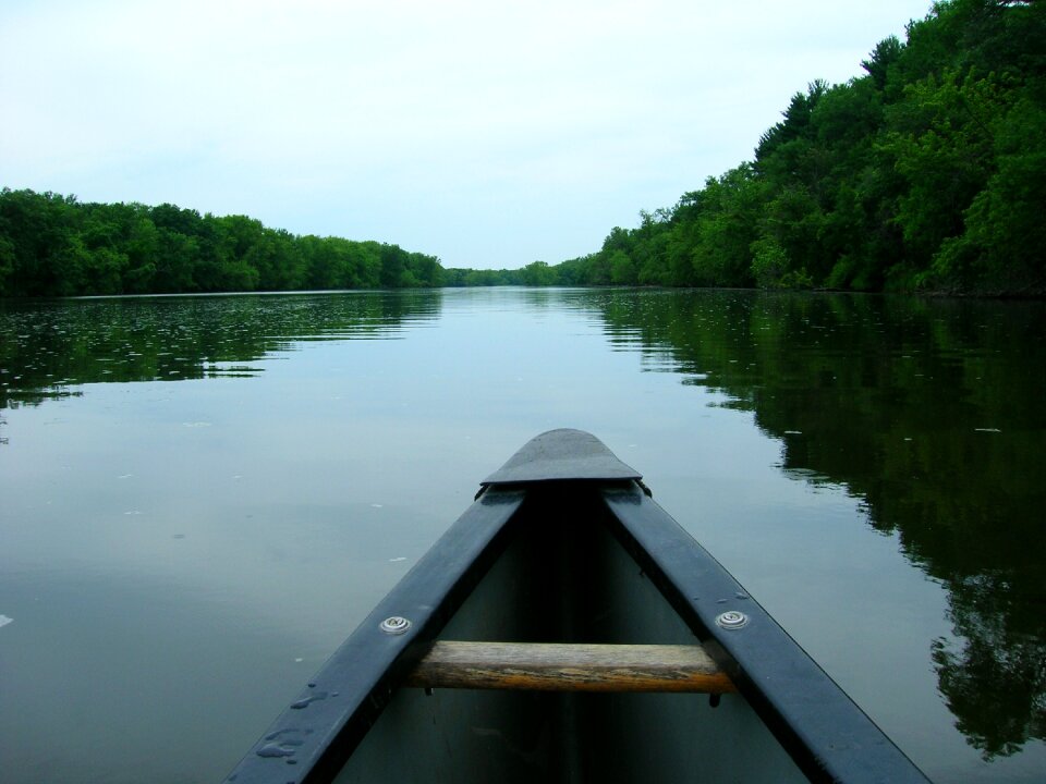 Canoe lake canoeing