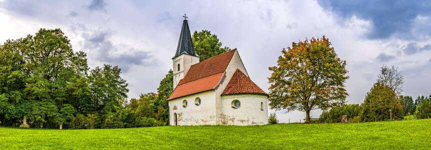 Panorama landmark landscape photo