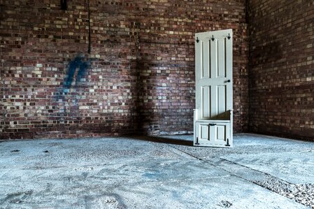 Floor indoor bricks photo