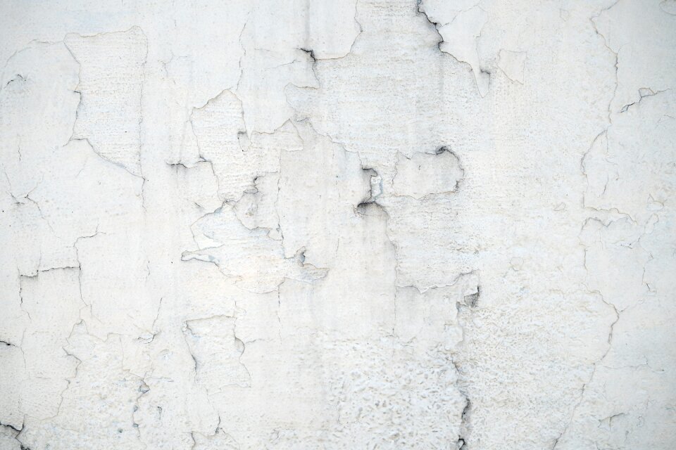 Plaster white gray wall