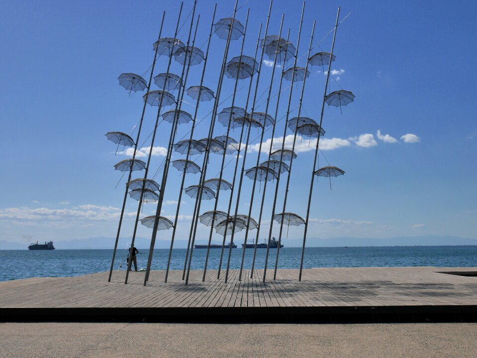 Europe mediterranean umbrellas