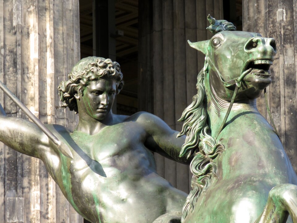 Sculpture bronze artwork