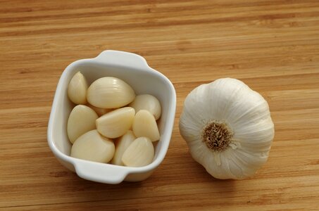 Garlic grown flavors vegetable