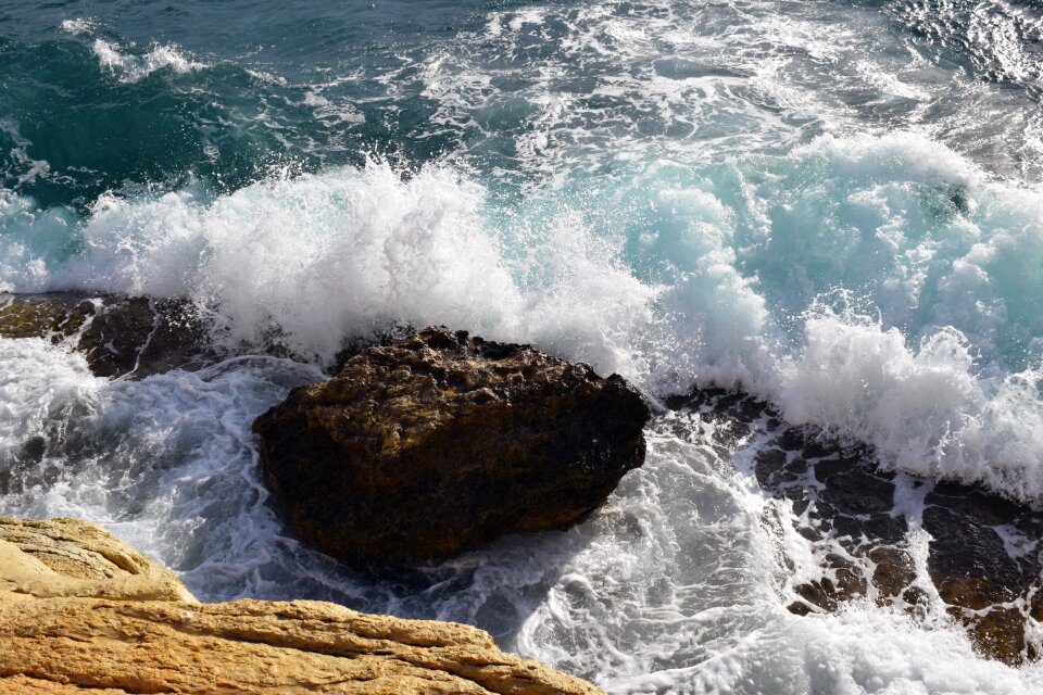 Landscape nature waves
