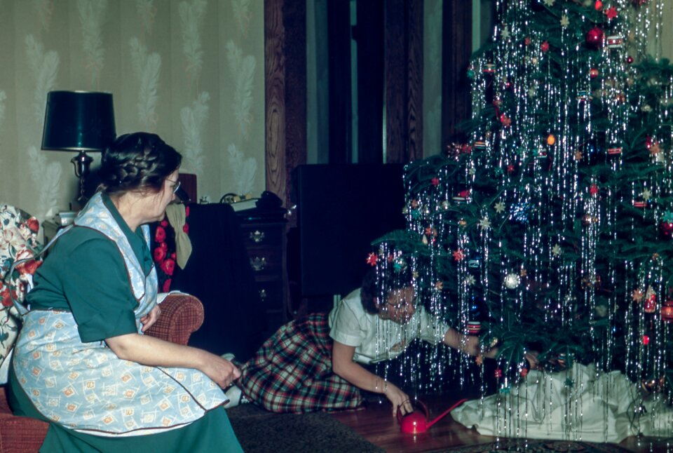 Inside house christmas