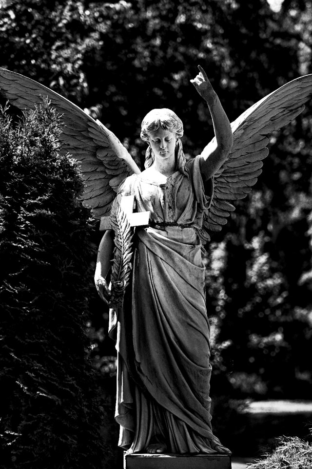 Angel düsseldorf cemetery