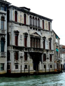Contarini delle Figure Palace (1st half 16th century) at Canal Grande in Venice - Here lived in 1880 Richard Wagner (42640197254)