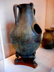 Dish warmer (27 BC-79 AD) from House of the Faun at Pompeii - Exhibition Herculaneum and Pompeii Vision of Discovery up to September 30, 2018 at the Archaeological Museum of Naples (44628799302)