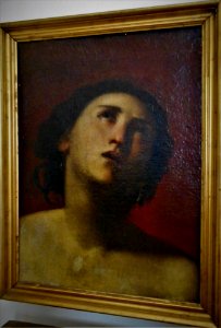Haed of female Saint by Massimo Stanzione (Orta di Atella, Caserta 1585-Naples 1656) - Museum Quadreria dei Girolamini in Naples (44102677180)