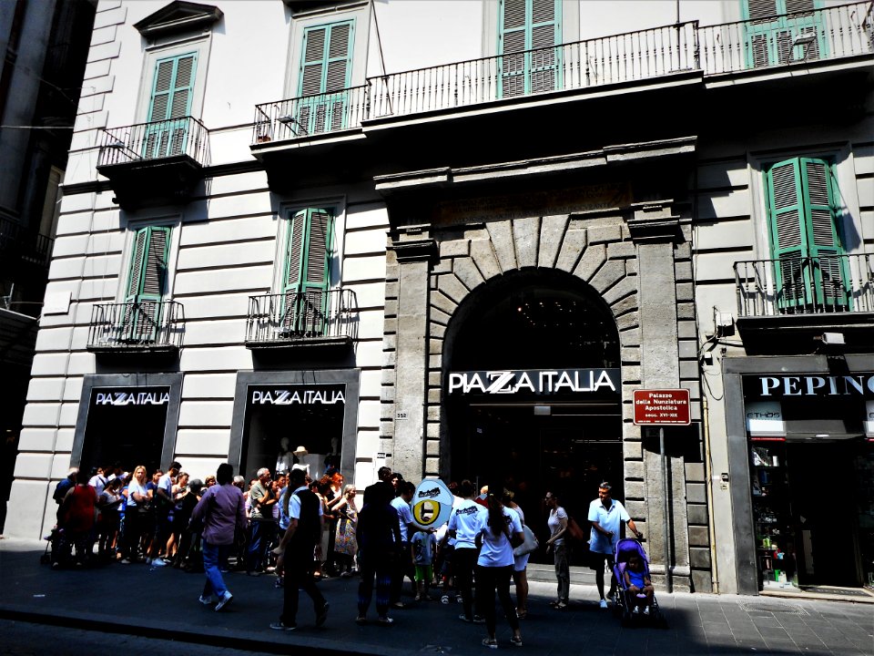 Nunziatura Apostolica Palace (1585) in Naples, frequented by Giacomo Leopardi (34971533050)
