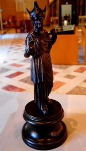 Statuette of Minerva (1st century AD) from Herculaneum - Exhibition Herculaneum and Pompeii Vision of Discovery at the Archaeological Museum of Naples (44654496875)