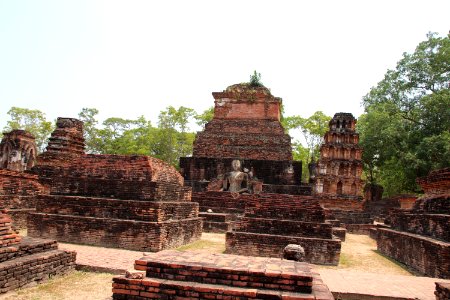13th Century Thai City of Sukhothai Wat Chana Songkhram, Sukhothai Historical Park (40669805273)